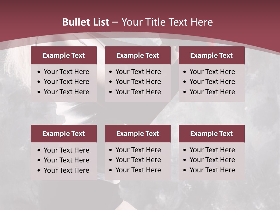 Boxer Women PowerPoint Template