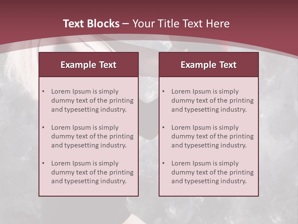Boxer Women PowerPoint Template