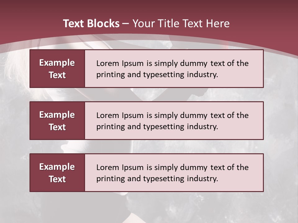 Boxer Women PowerPoint Template