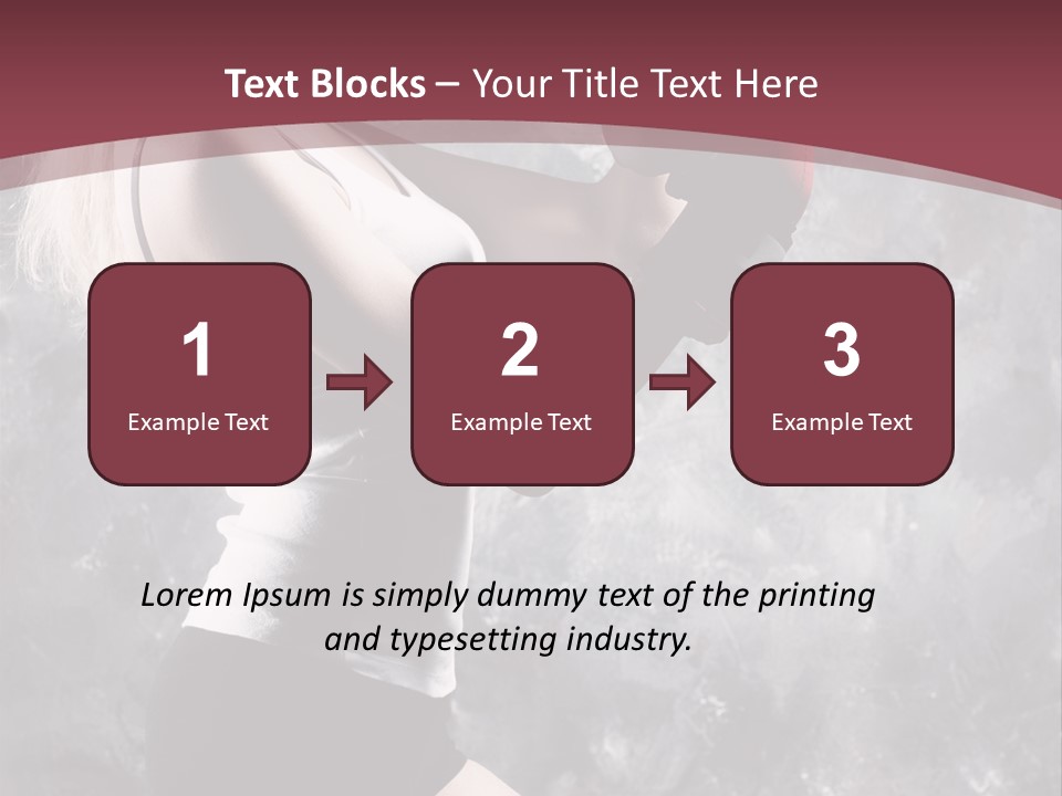 Boxer Women PowerPoint Template