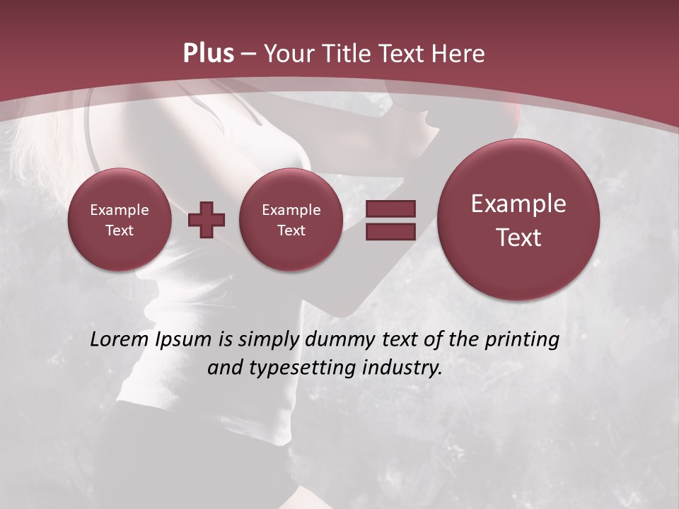 Boxer Women PowerPoint Template