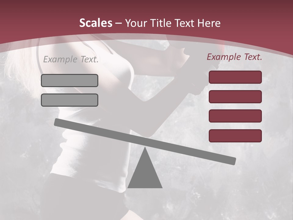 Boxer Women PowerPoint Template