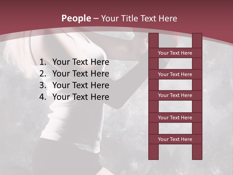 Boxer Women PowerPoint Template