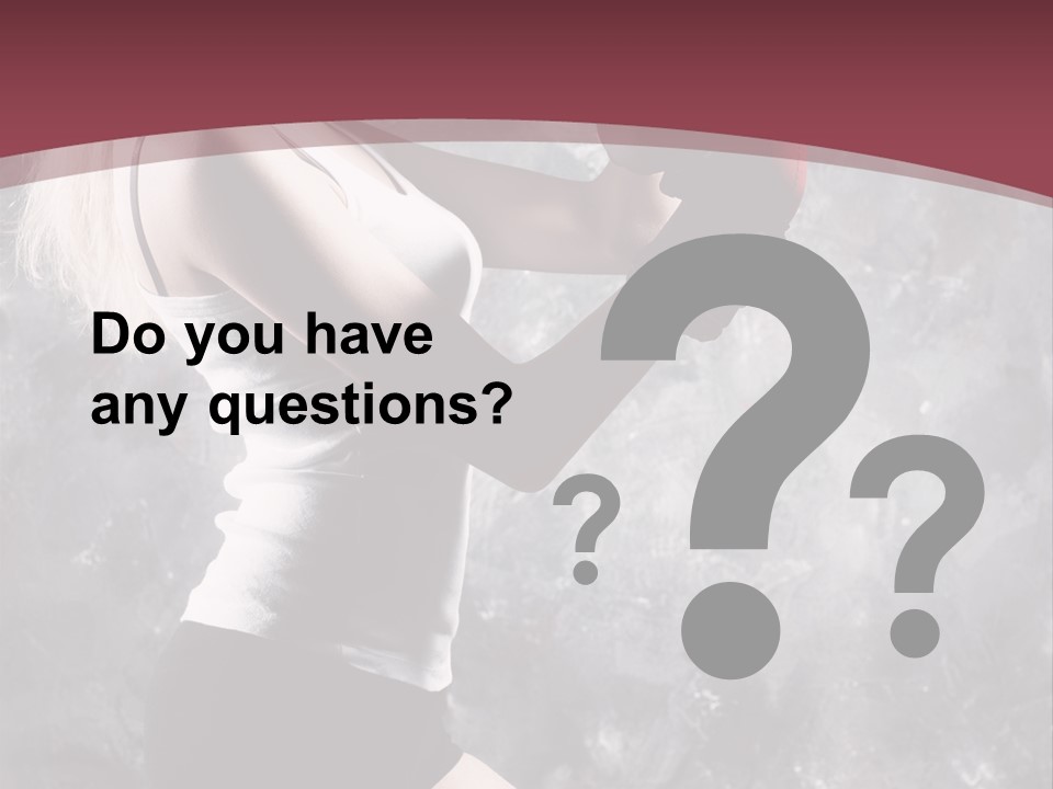 Boxer Women PowerPoint Template