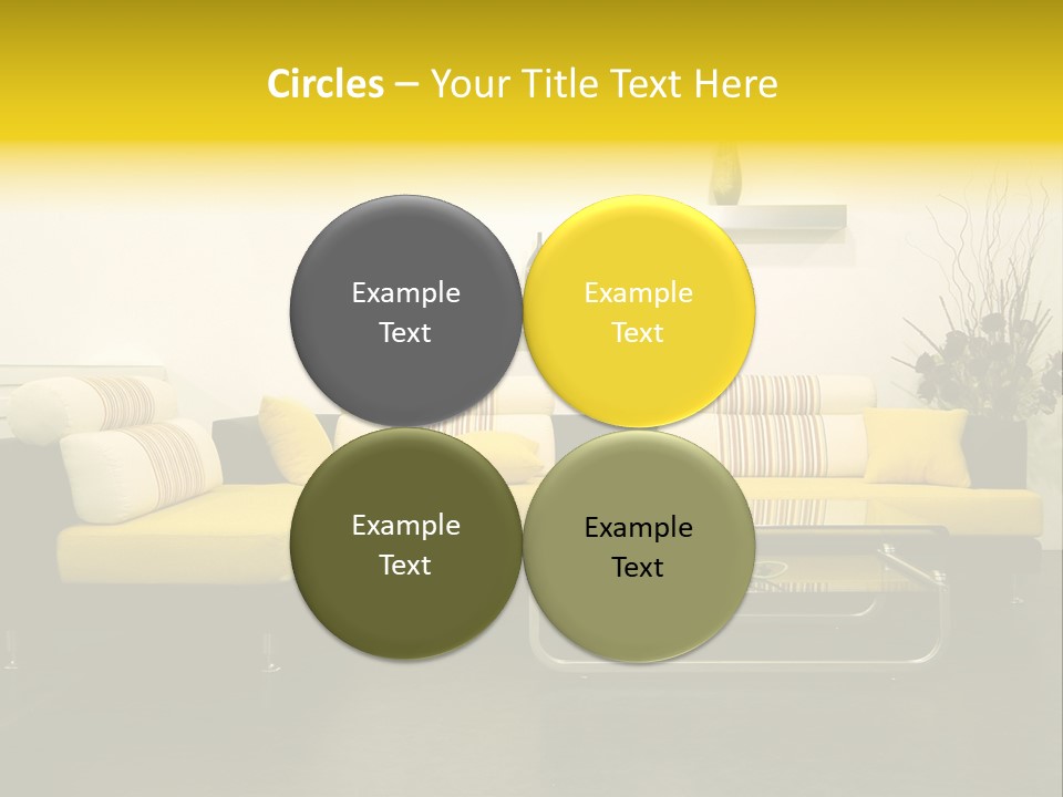 Living Room Design 2013 PowerPoint Template