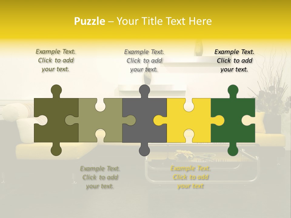 Living Room Design 2013 PowerPoint Template