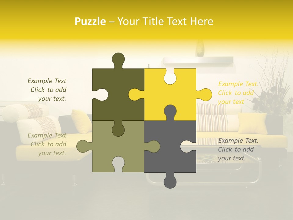 Living Room Design 2013 PowerPoint Template