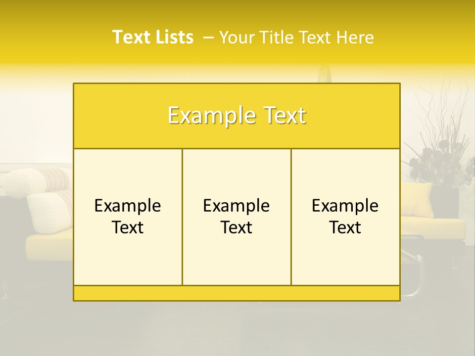 Living Room Design 2013 PowerPoint Template