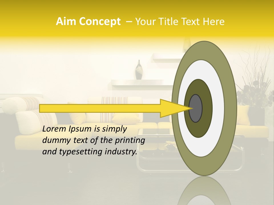 Living Room Design 2013 PowerPoint Template