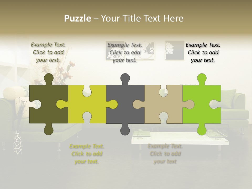 Sofa Interior Design PowerPoint Template