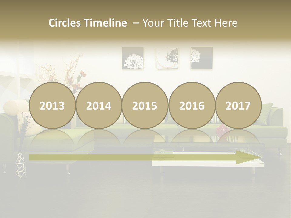 Sofa Interior Design PowerPoint Template