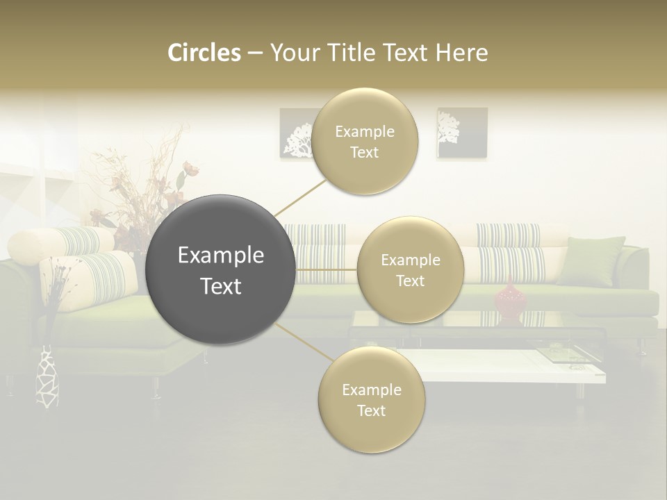 Sofa Interior Design PowerPoint Template