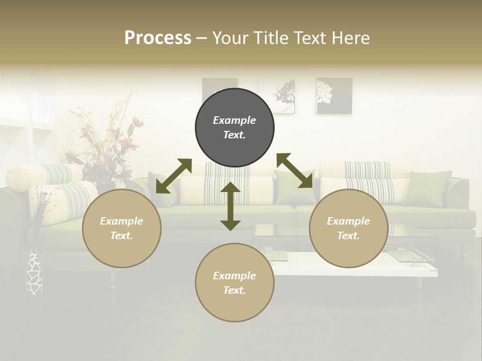 Sofa Interior Design PowerPoint Template