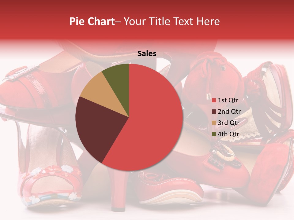 Piled Shoes PowerPoint Template
