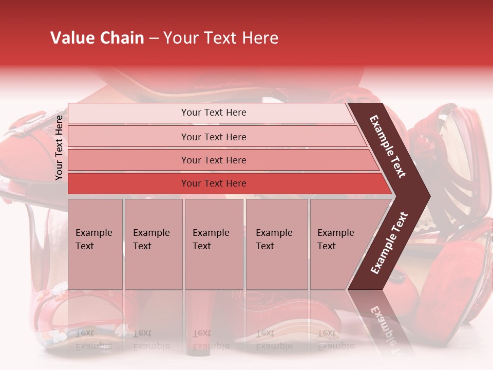 Piled Shoes PowerPoint Template