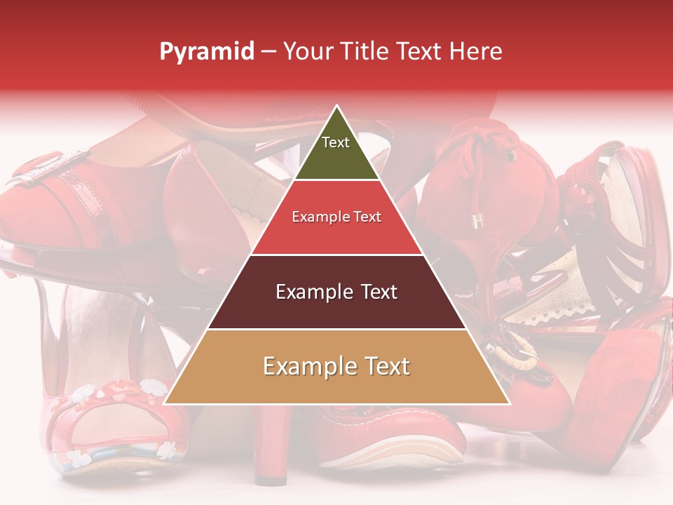 Piled Shoes PowerPoint Template