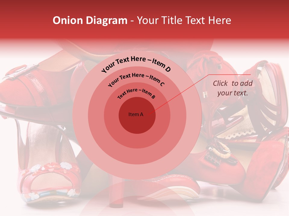 Piled Shoes PowerPoint Template