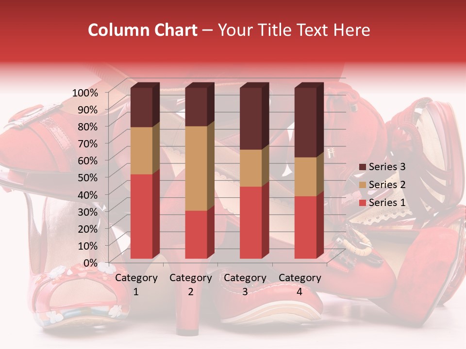 Piled Shoes PowerPoint Template