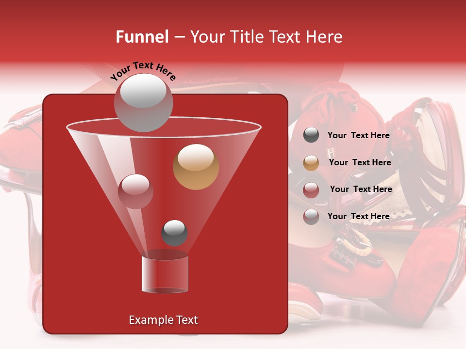 Piled Shoes PowerPoint Template