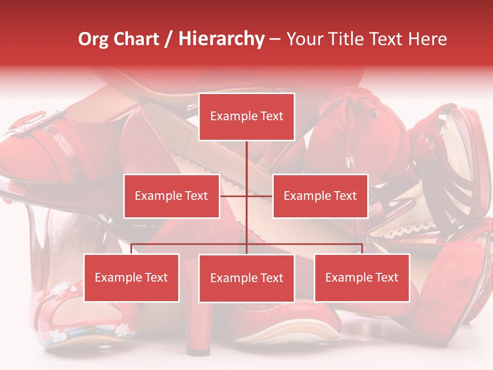 Piled Shoes PowerPoint Template