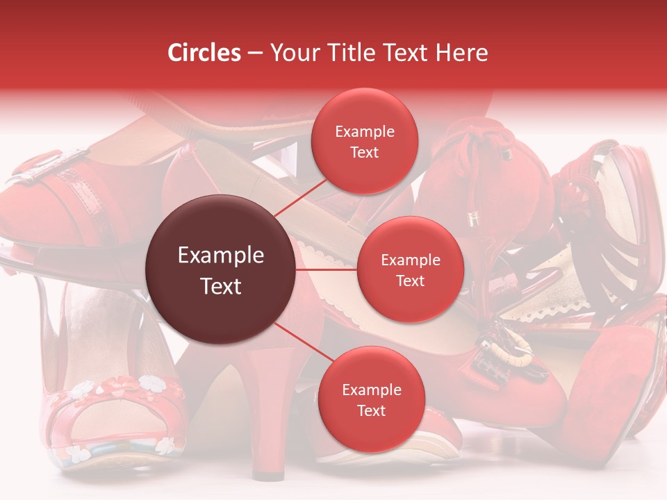 Piled Shoes PowerPoint Template