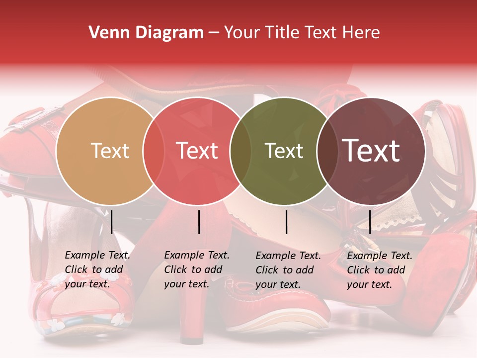 Piled Shoes PowerPoint Template