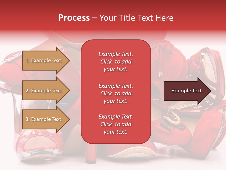 Piled Shoes PowerPoint Template