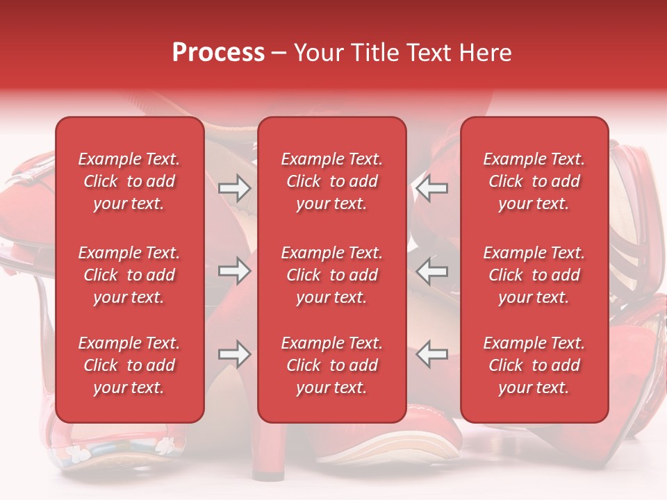 Piled Shoes PowerPoint Template