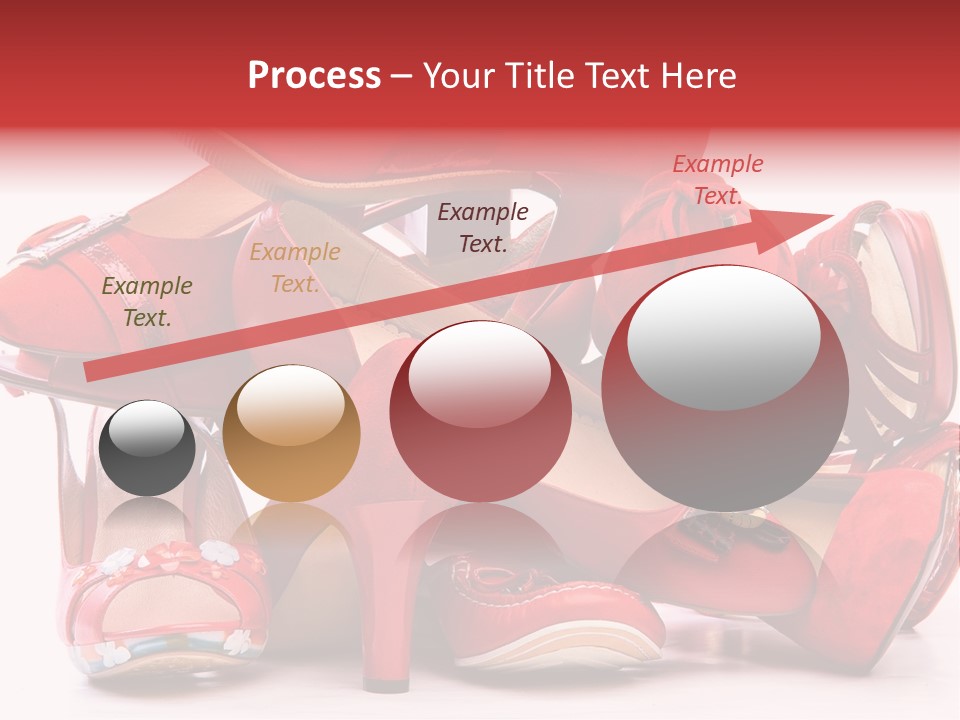 Piled Shoes PowerPoint Template