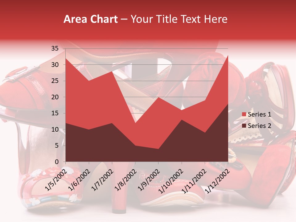 Piled Shoes PowerPoint Template