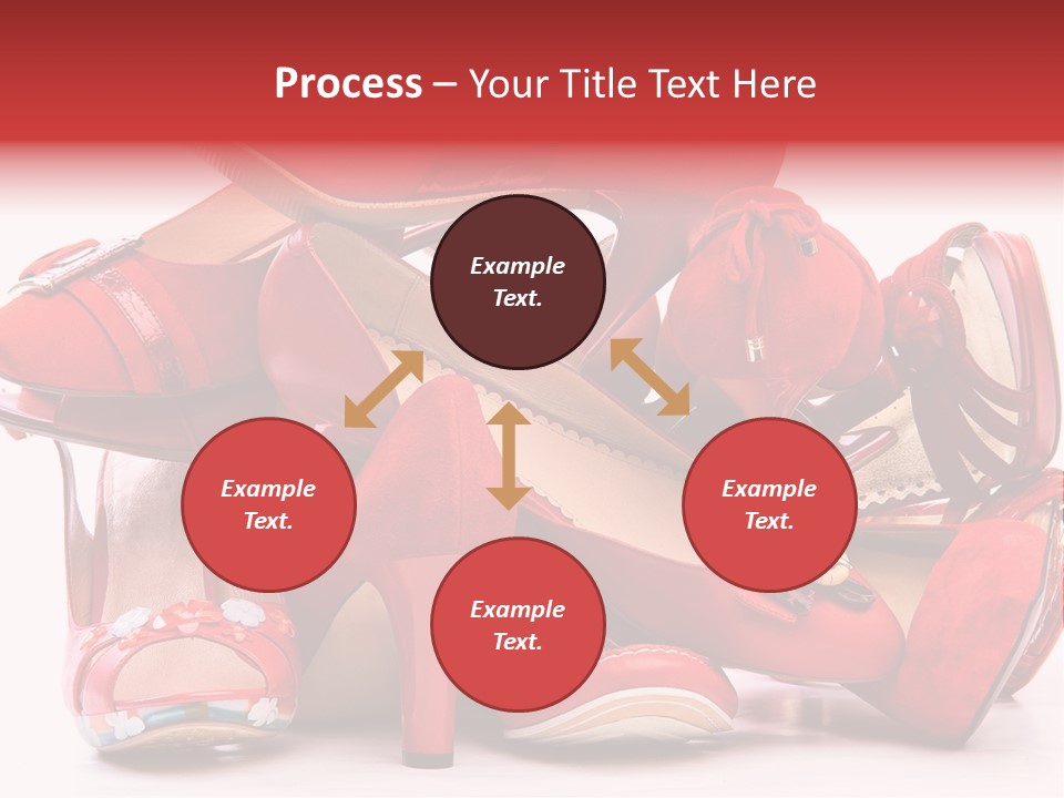 Piled Shoes PowerPoint Template