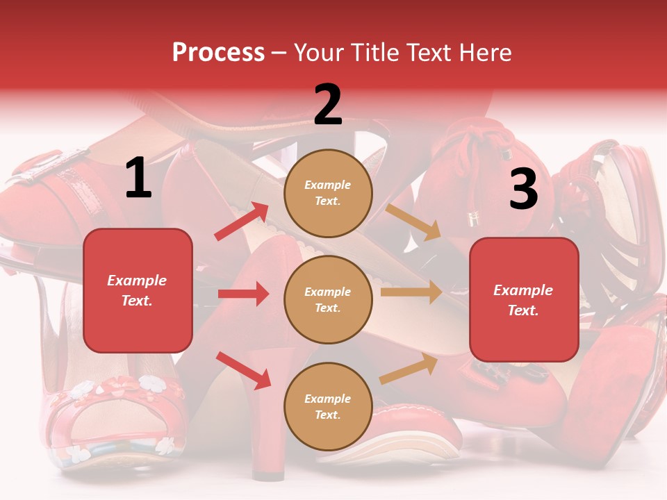 Piled Shoes PowerPoint Template