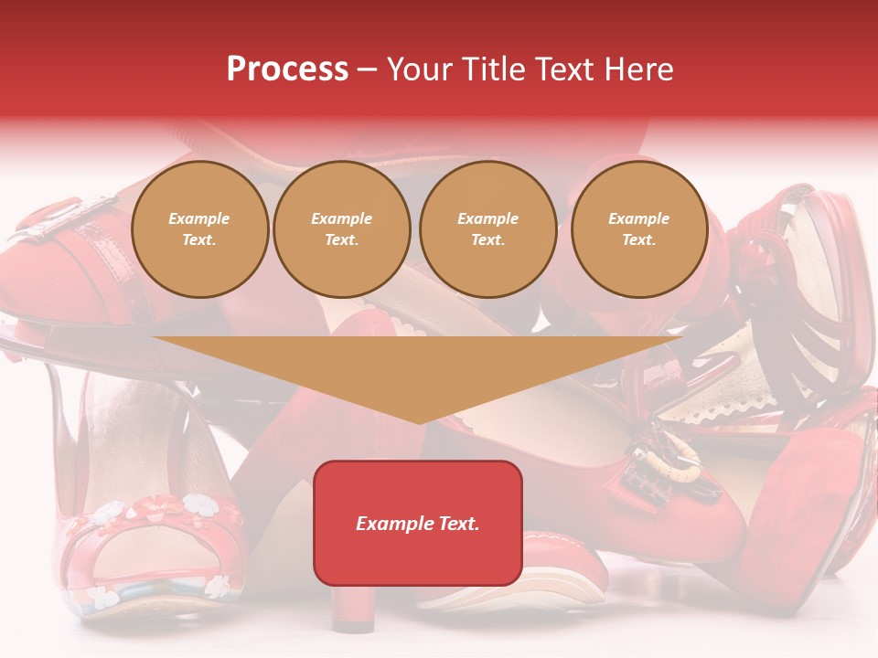 Piled Shoes PowerPoint Template