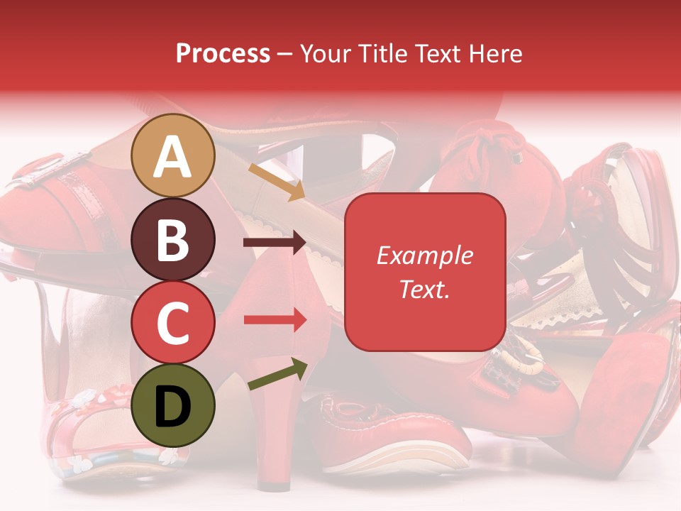 Piled Shoes PowerPoint Template