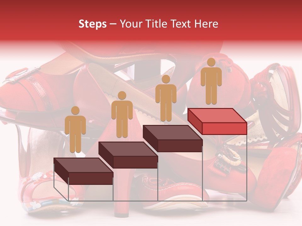 Piled Shoes PowerPoint Template