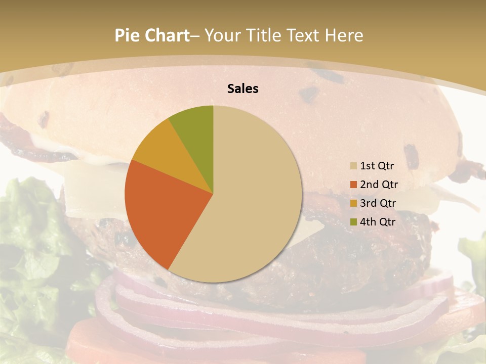 Food Cheeseburger Beef PowerPoint Template
