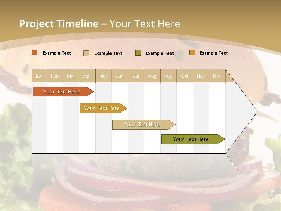 Food Cheeseburger Beef PowerPoint Template