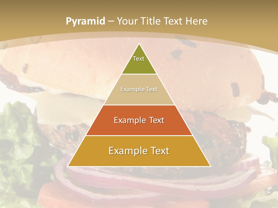 Food Cheeseburger Beef PowerPoint Template