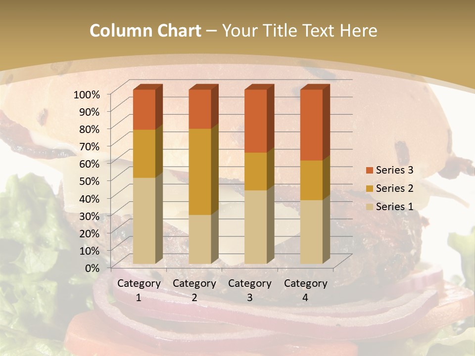 Food Cheeseburger Beef PowerPoint Template