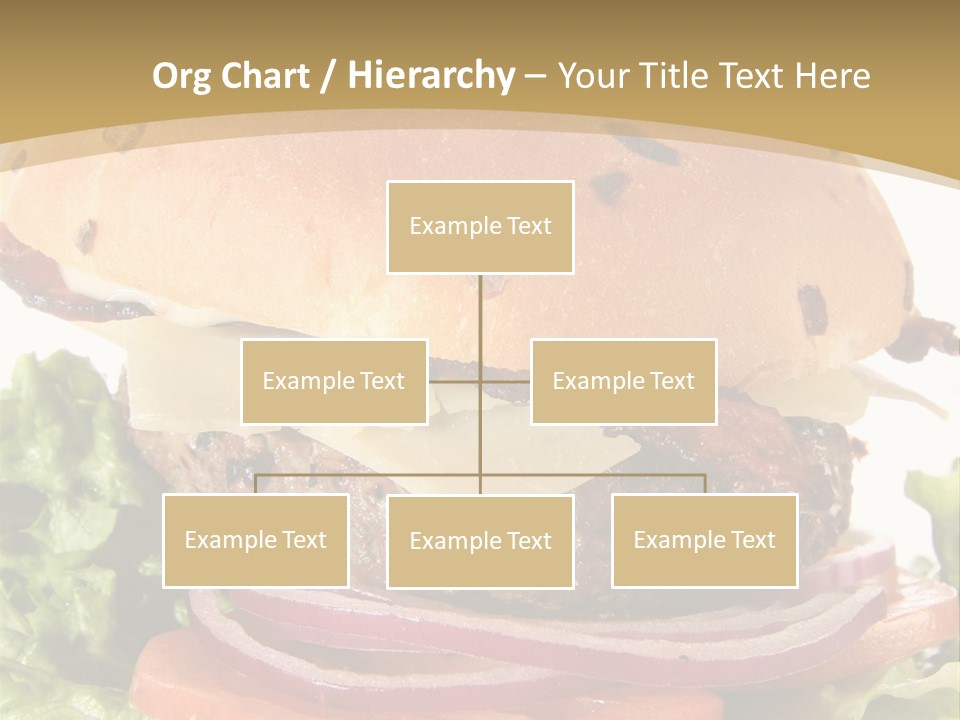 Food Cheeseburger Beef PowerPoint Template