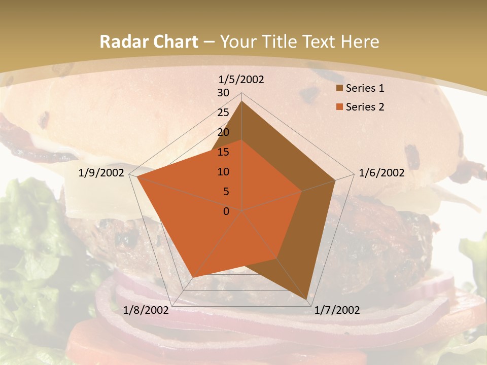 Food Cheeseburger Beef PowerPoint Template