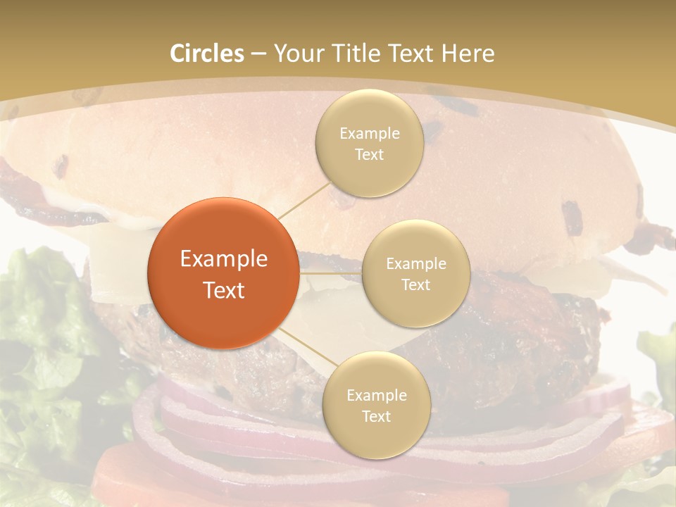 Food Cheeseburger Beef PowerPoint Template