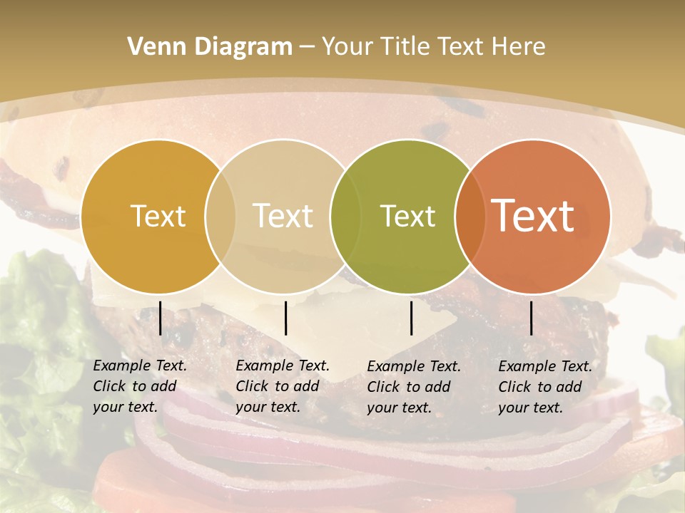 Food Cheeseburger Beef PowerPoint Template