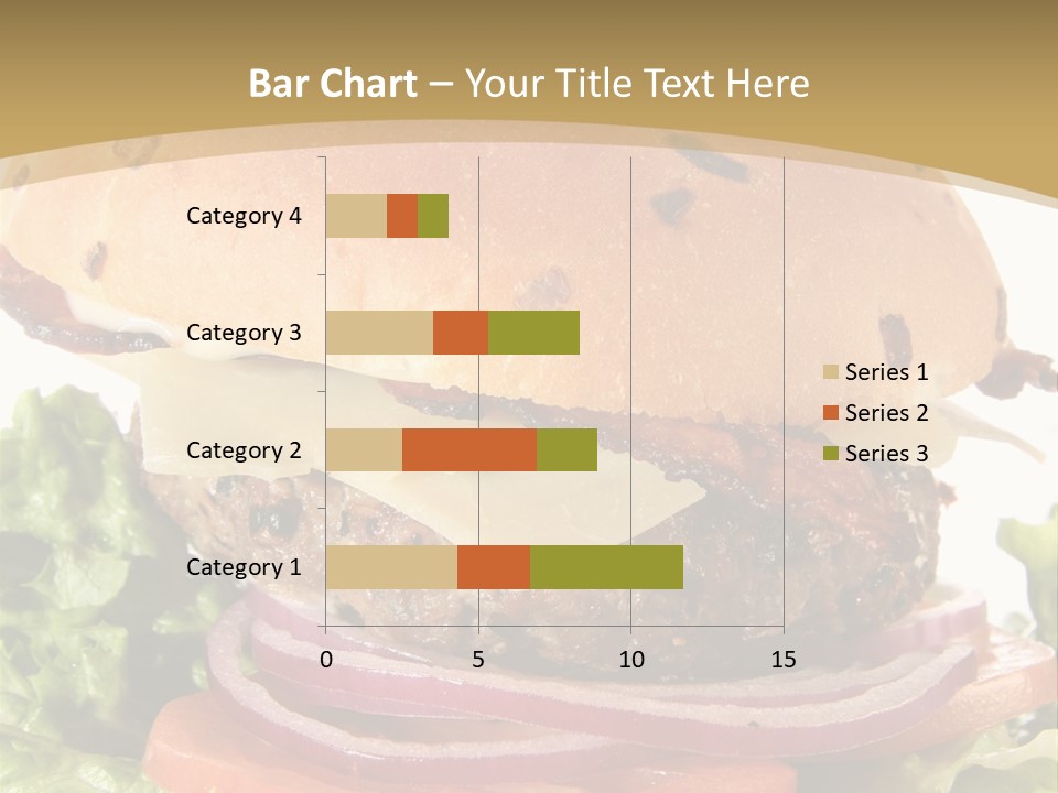 Food Cheeseburger Beef PowerPoint Template