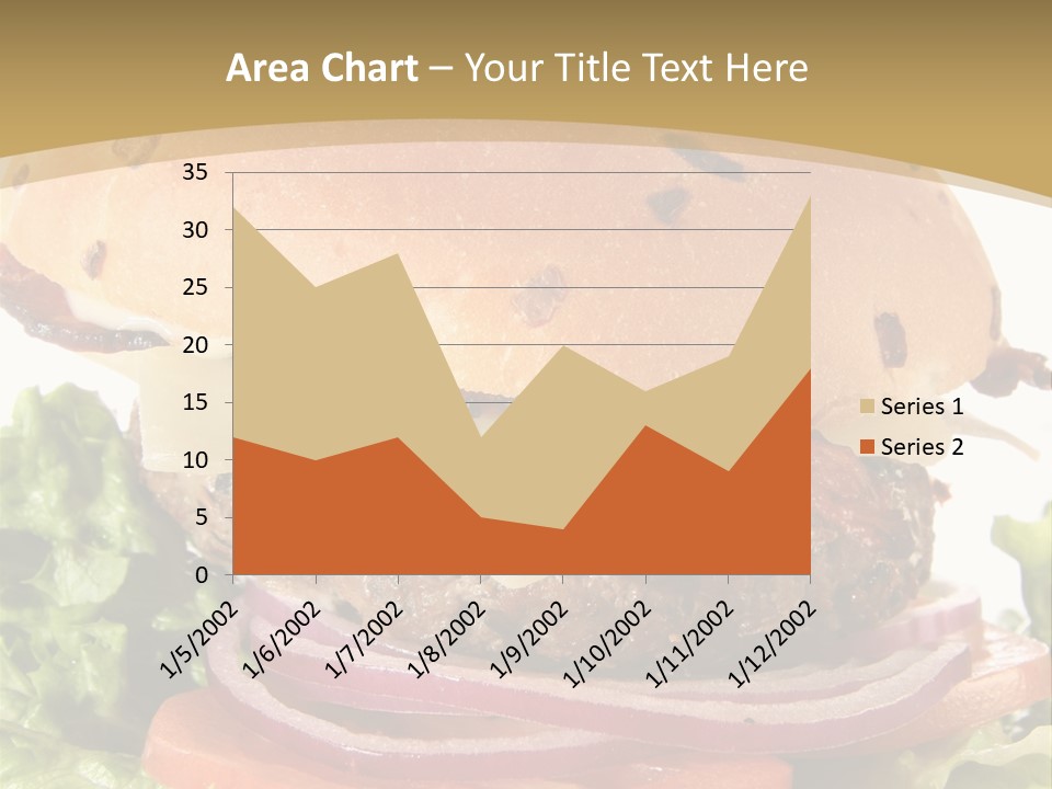 Food Cheeseburger Beef PowerPoint Template