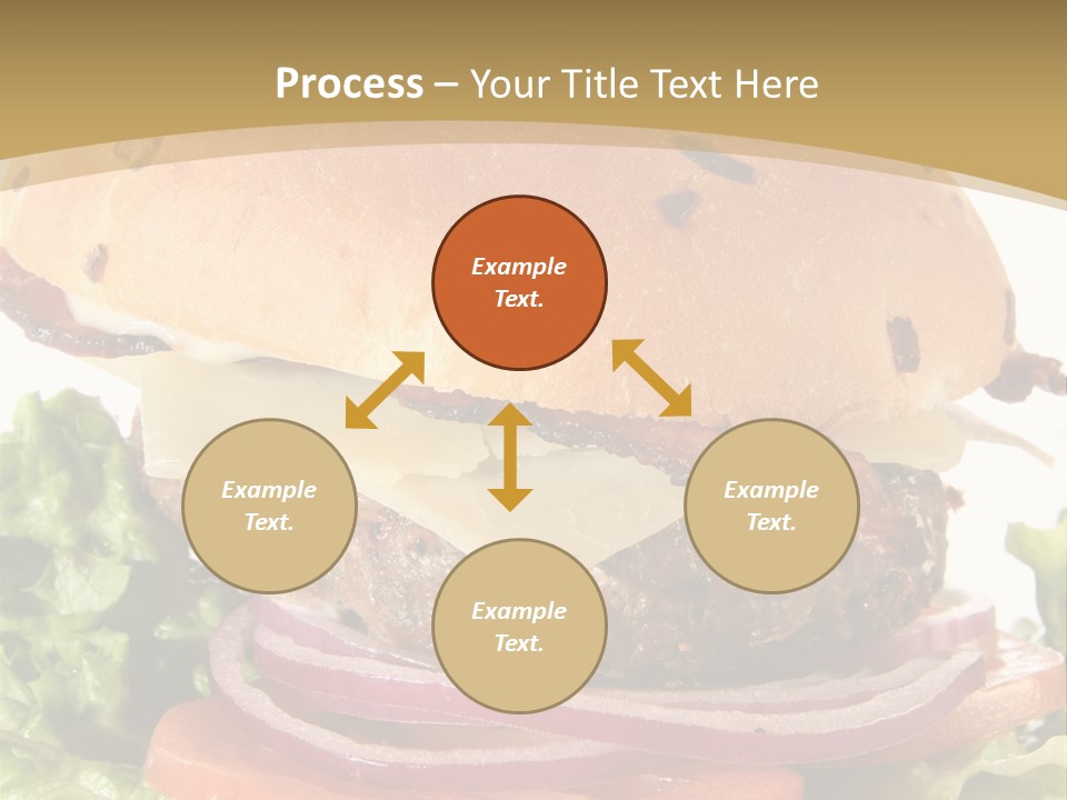 Food Cheeseburger Beef PowerPoint Template