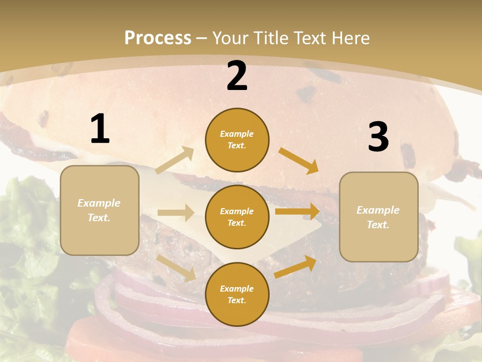Food Cheeseburger Beef PowerPoint Template