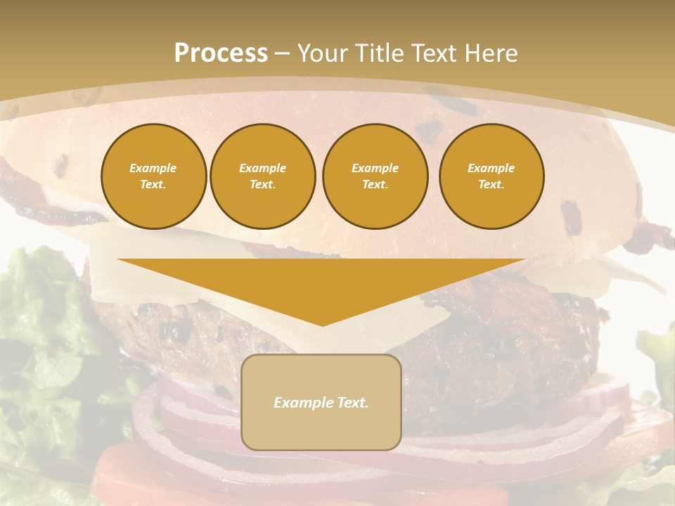 Food Cheeseburger Beef PowerPoint Template