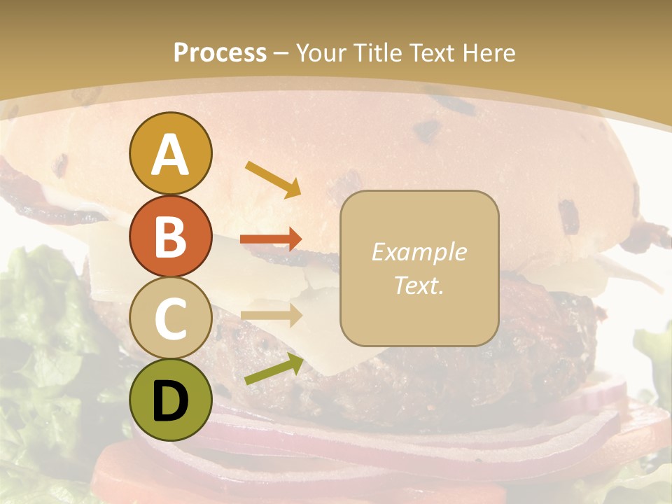 Food Cheeseburger Beef PowerPoint Template