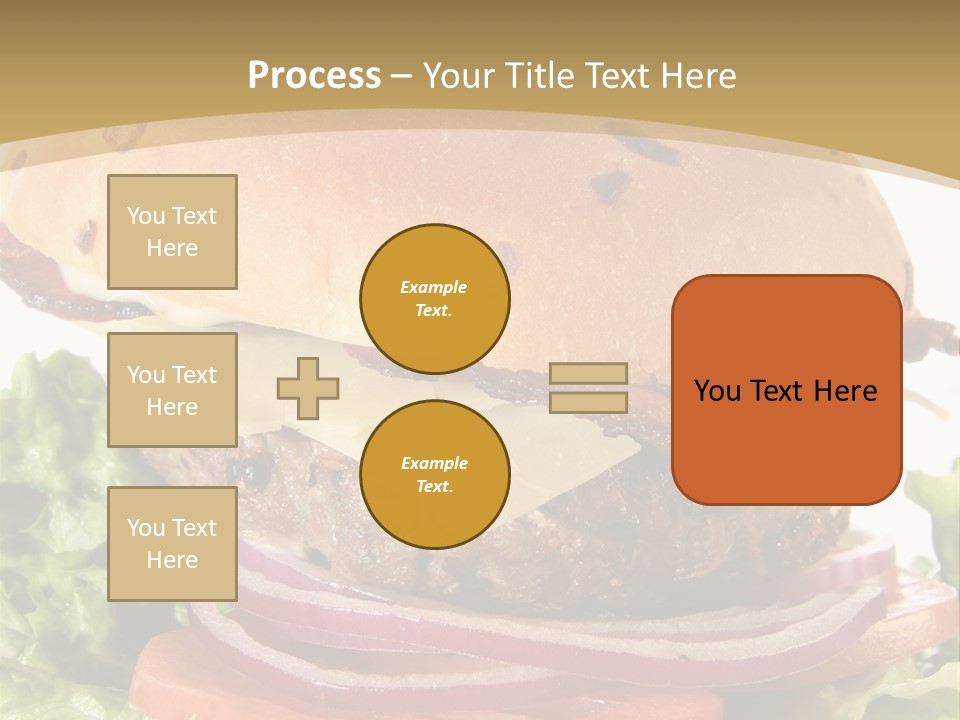 Food Cheeseburger Beef PowerPoint Template